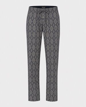Hanro Day & Night Men’s Pants Sz XXL Mosaic Print Contemporary Loungewear NWOT